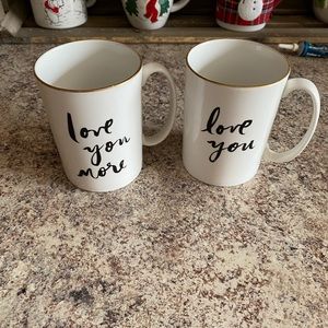 Brand new kate spade mugs